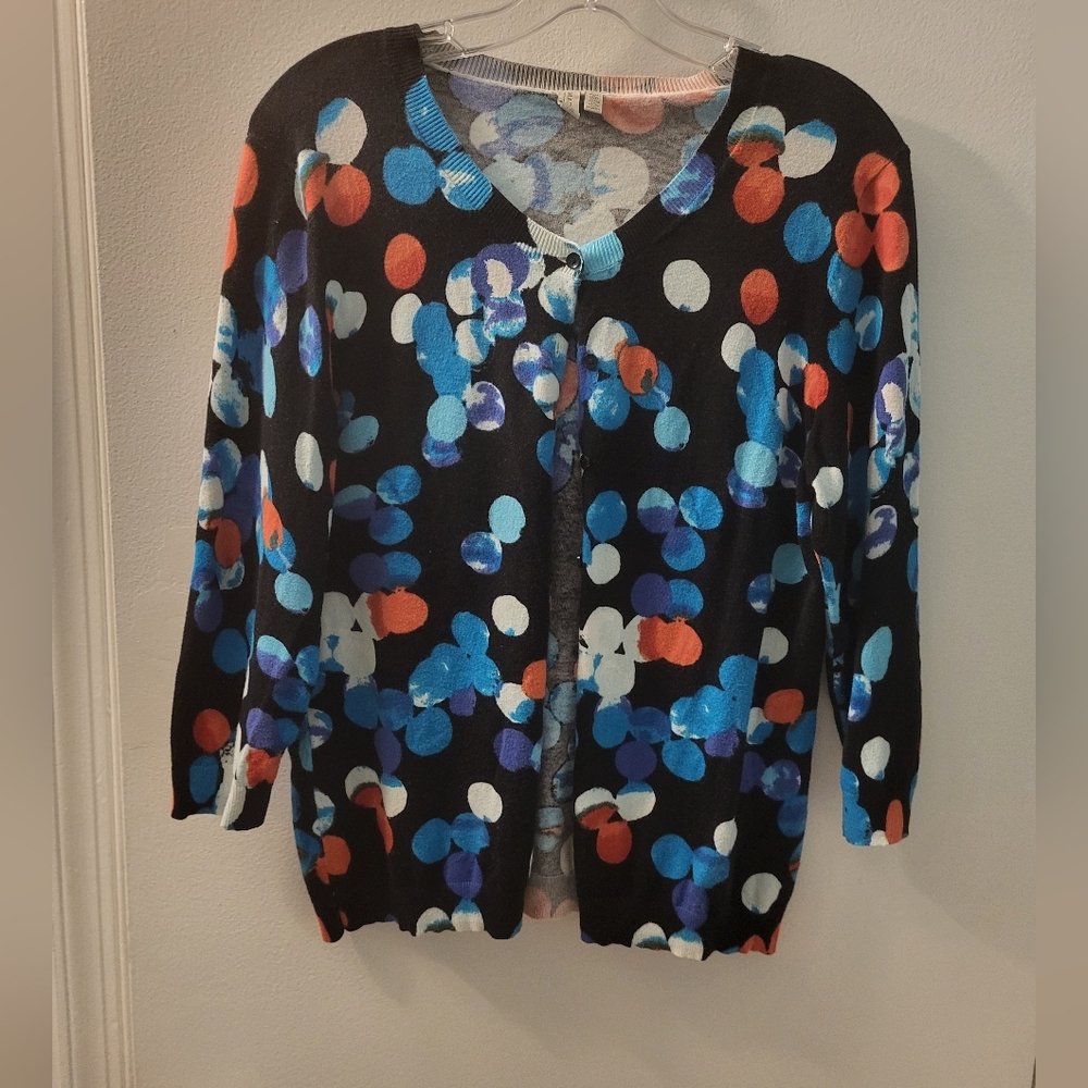 Colorful Polka Dot Women's Sweater